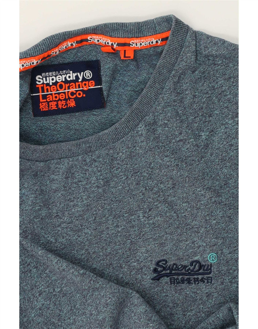 Tricou Superdry Bărbați Top Large Blue Flecked