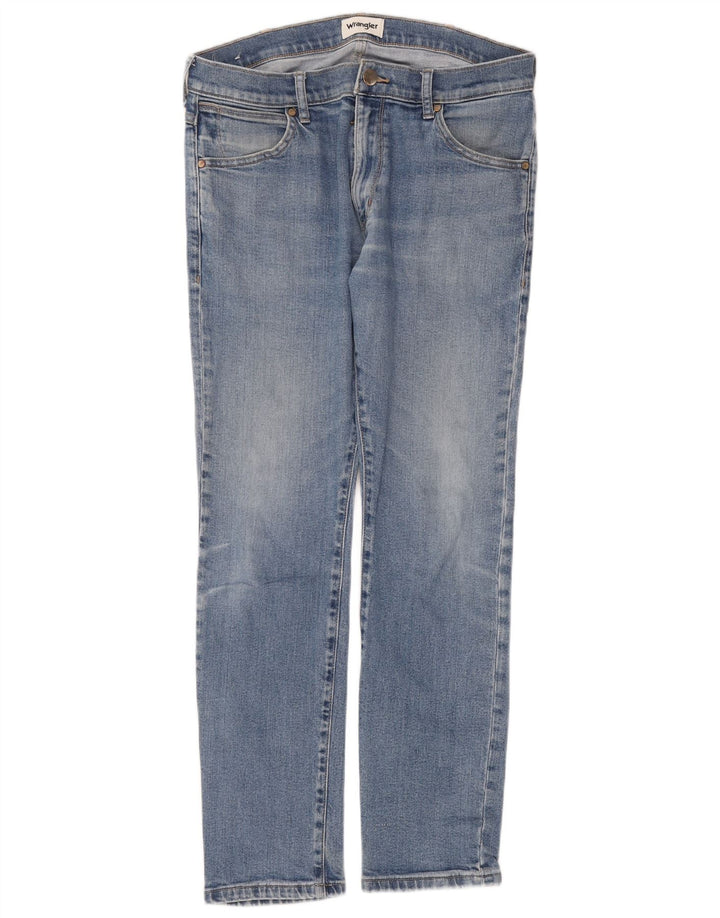 Blugi pentru bărbați Wrangler Larston Slim W32 L32 Bumbac albastru