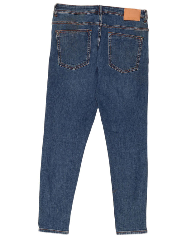 Blugi skinny de damă Zara EU 42 Large W32 L27 Blue Bumbac