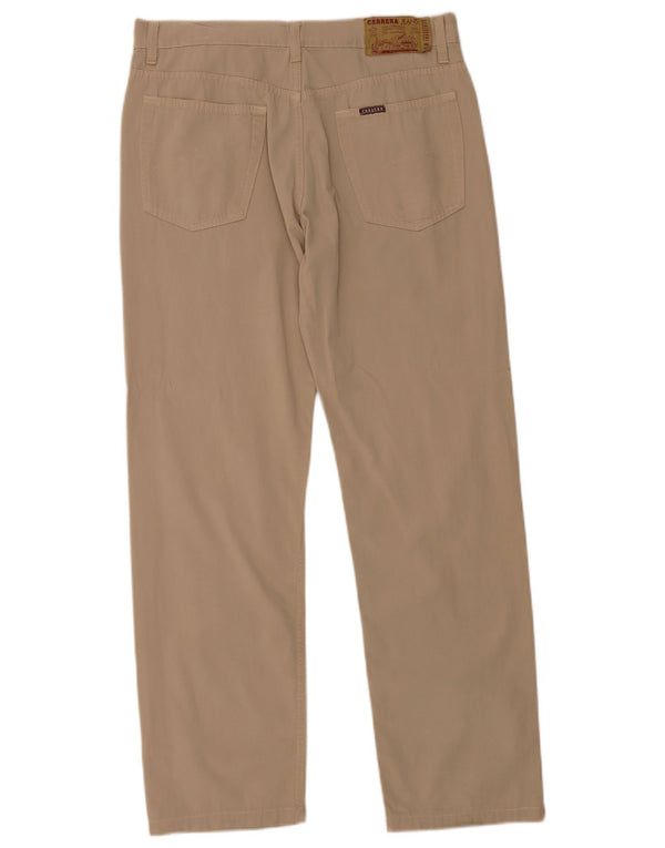 Pantaloni casual drepti pentru bărbați Carrera L34 L29 bumbac bej