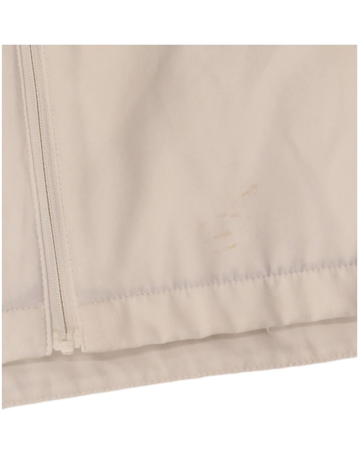 Jachetă de ploaie Nike Dri Fit pentru băieți 13-14 ani XL, alb, poliester bloc de culoare