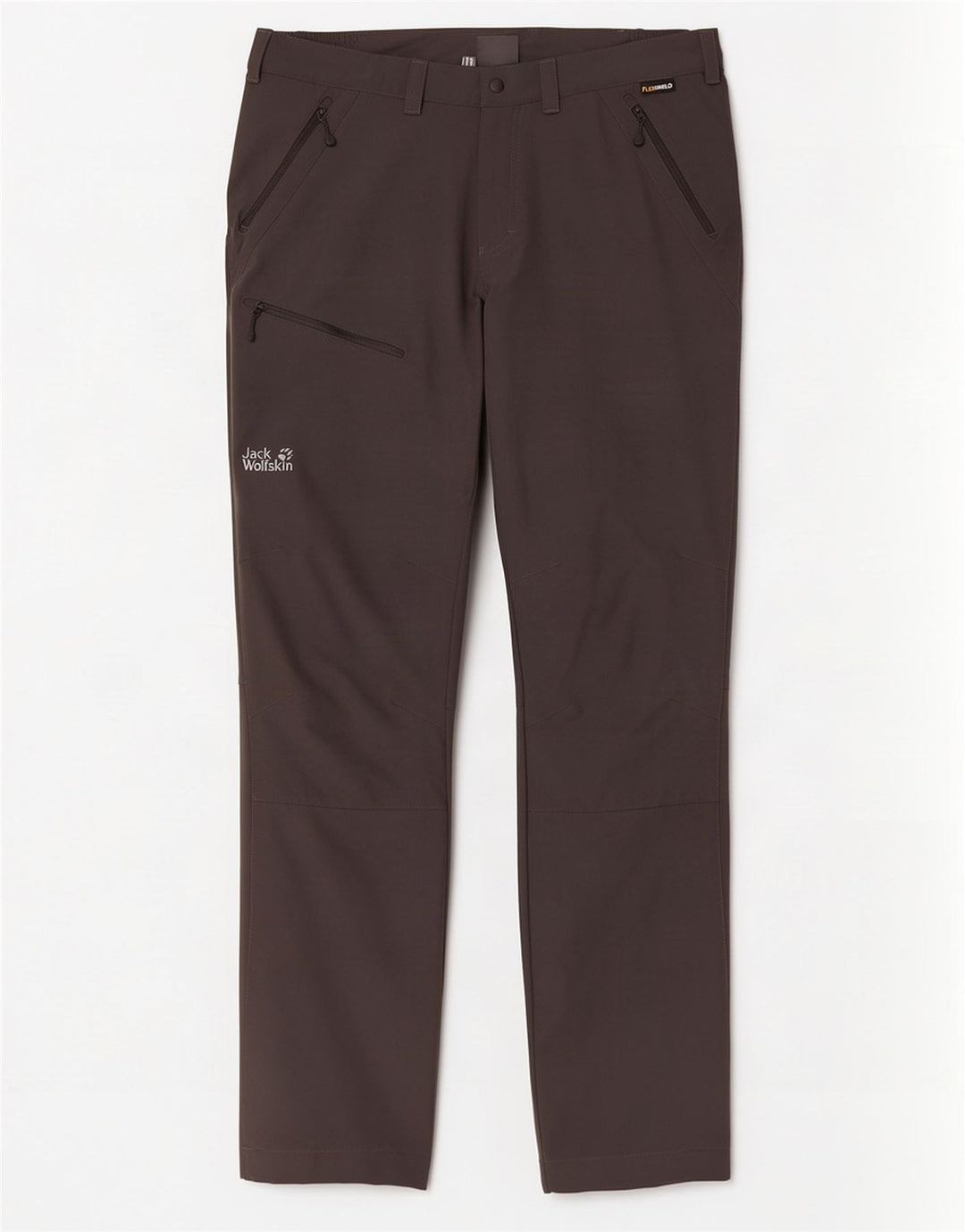 Jack Wolfskin Pantaloni cargo subțiri pentru bărbați, mari L35 L35, poliamidă gri