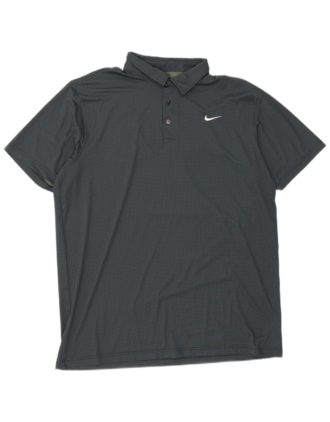 Tricou polo Nike pentru bărbați Dri Fit 4XL, poliester cu pete verzi