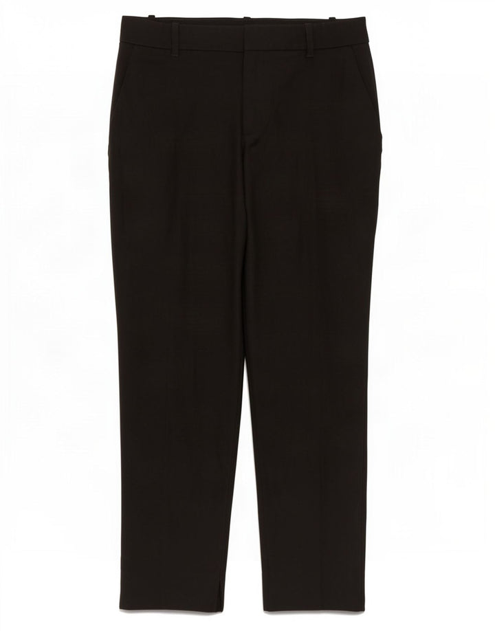 Pantaloni chino drepti pentru femei Zara Mediu L28 L27 Negri
