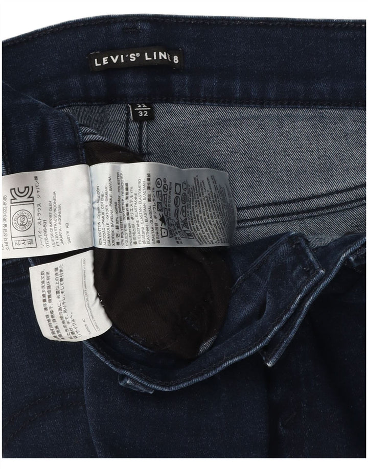 Blugi slim pentru femei Levi's W32 L26 bumbac bleumarin