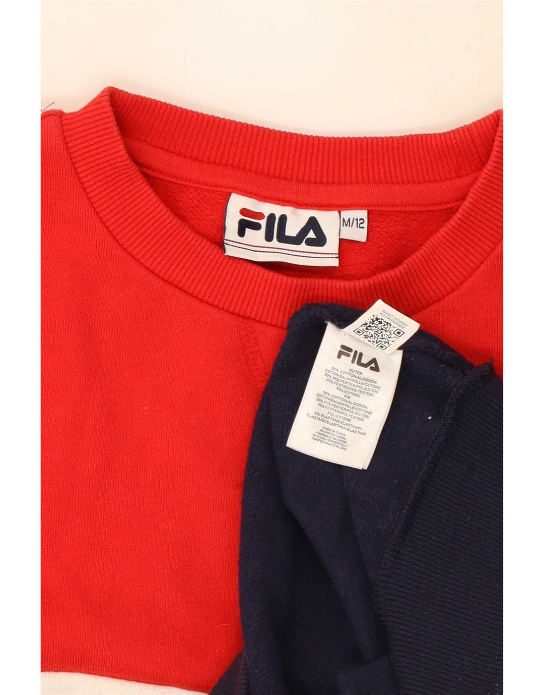 Pulover Fila pentru femei UK 12 Medium Multicolor Colorblock