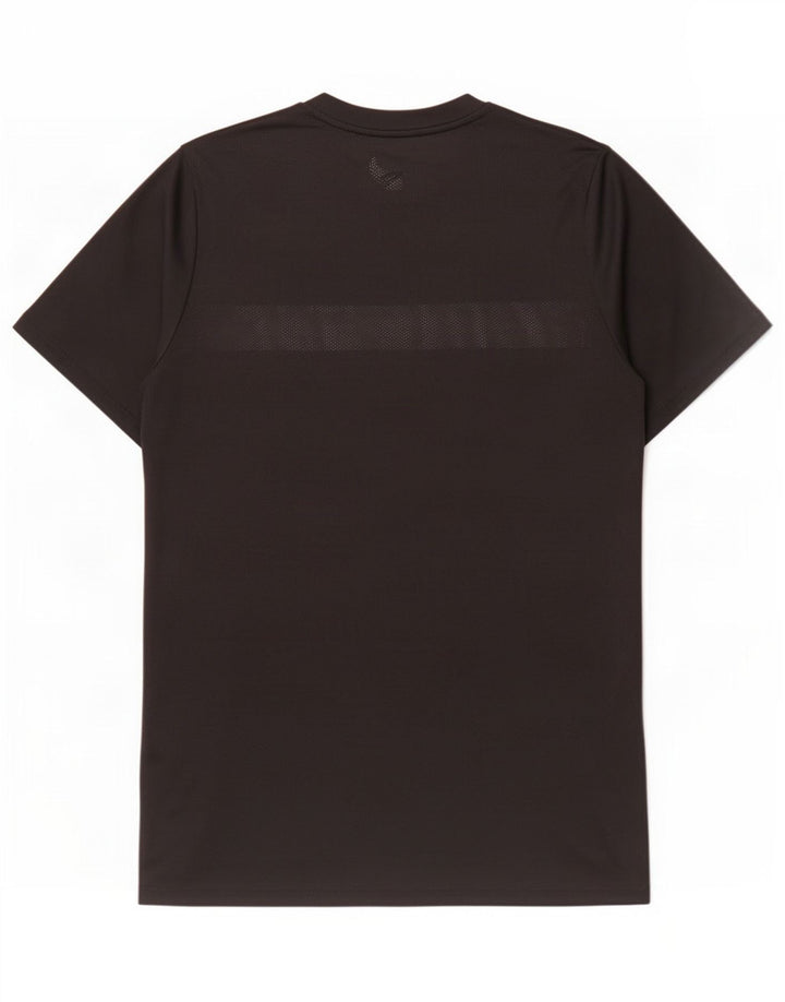 Tricou Nike Dri Fit pentru bărbați Top Mediu Negru Poliester Bloc de culoare