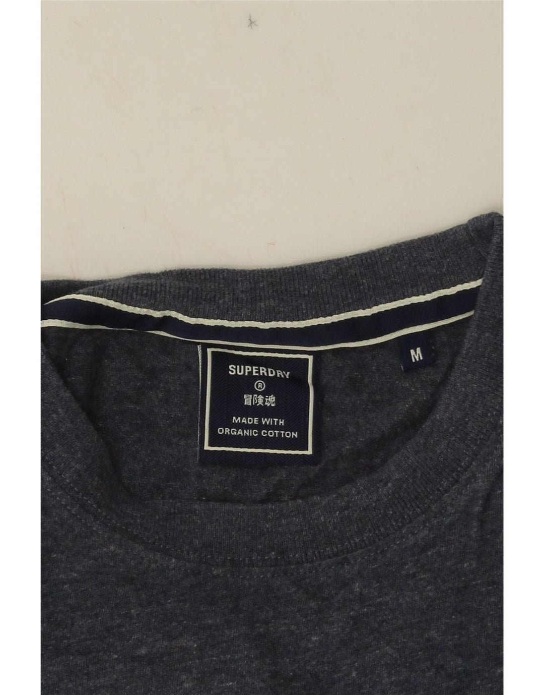 Tricou pentru bărbați Superdry Top Medium Bleumarin Bumbac