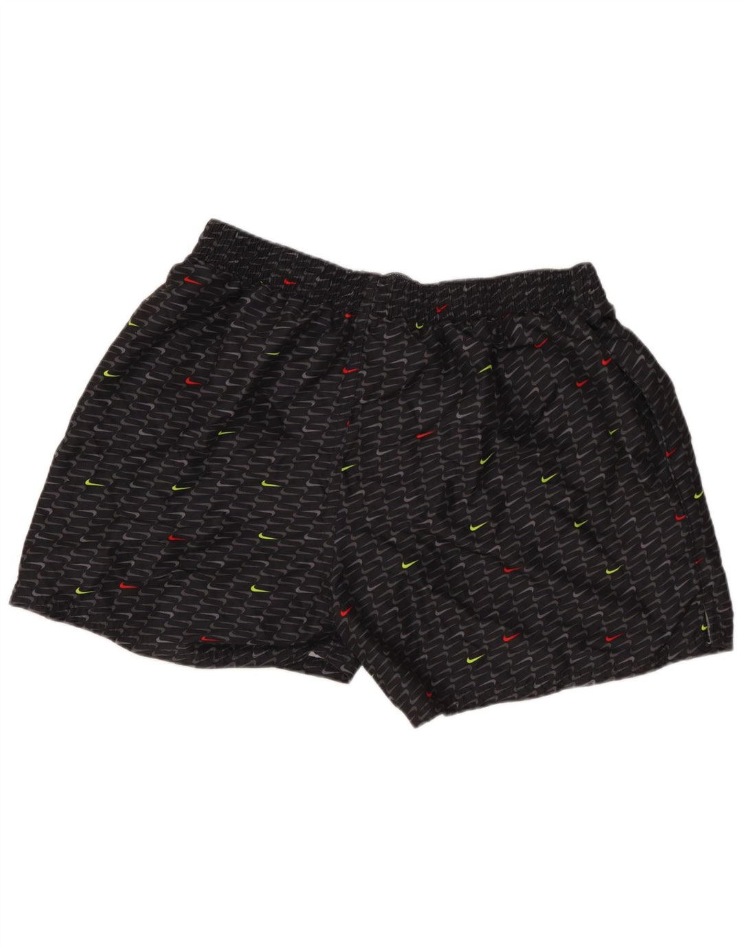 Pantaloni scurți sport grafic NIKE pentru bărbați XL poliester geometric negru