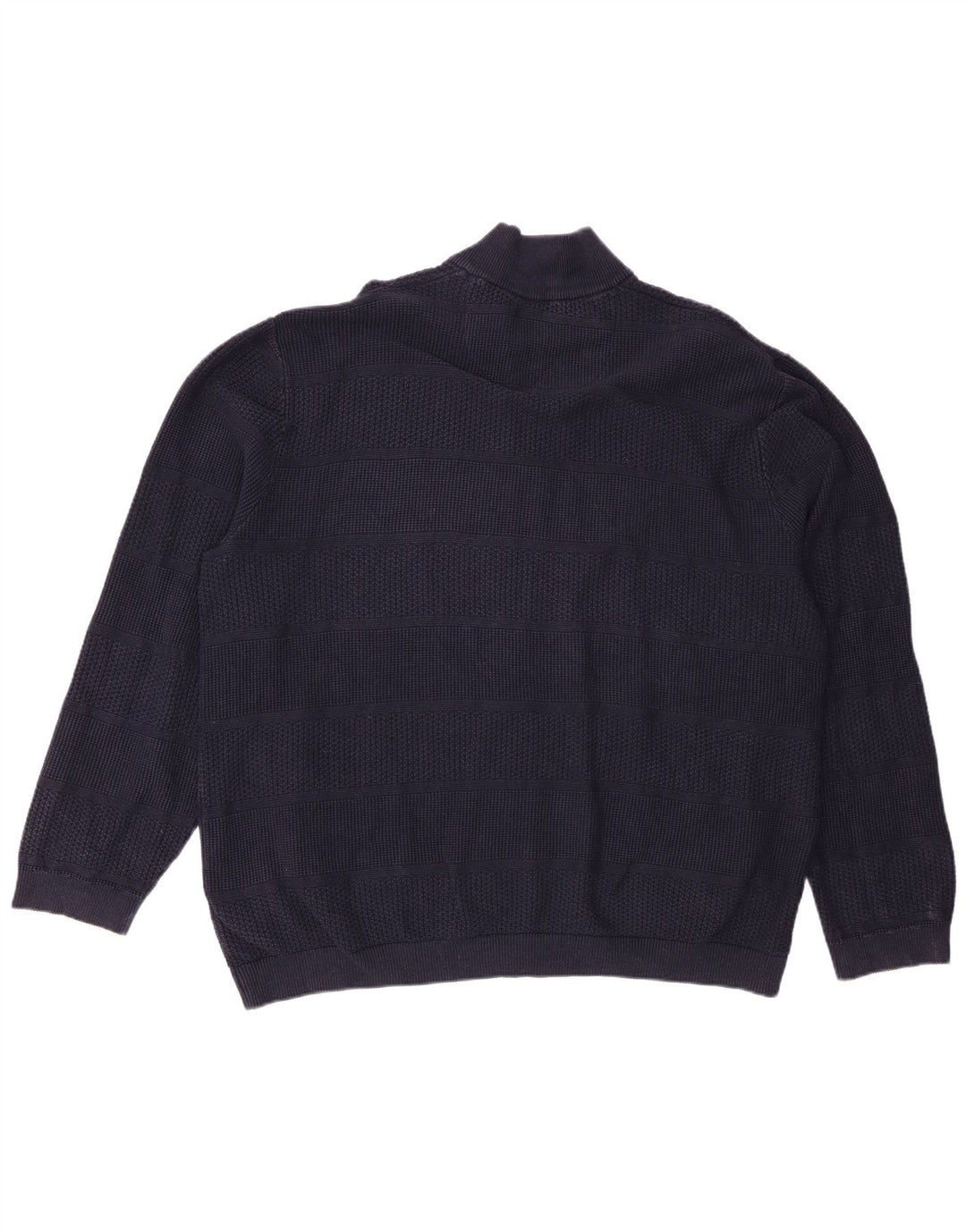 Pulover cardigan pentru bărbați Blue Harbour 3XL bumbac bleumarin