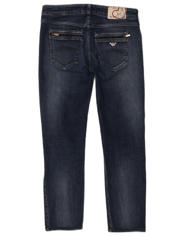 Blugi slim pentru femei Armani W28 L26 bumbac bleumarin