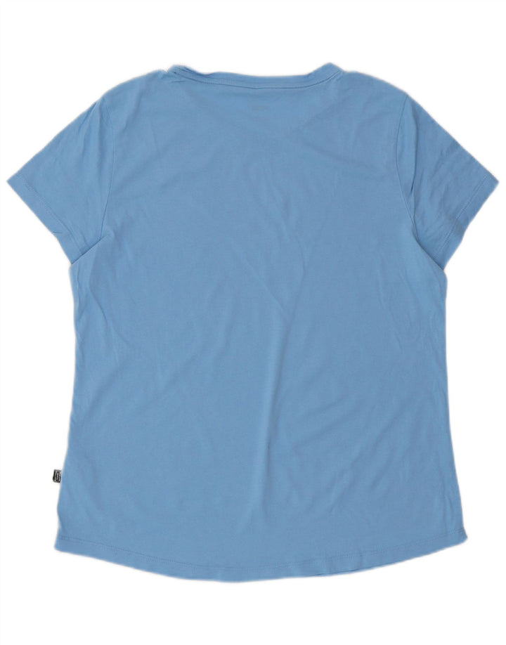 Tricou PUMA pentru femei Top UK 16 Large Blue Bumbac