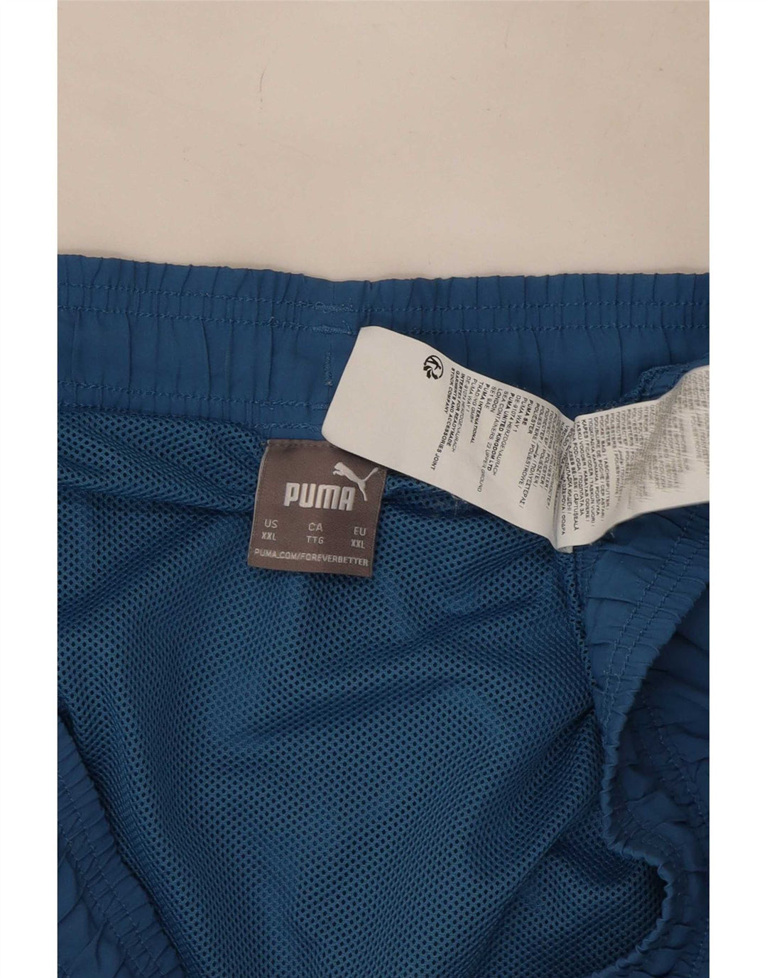Pantaloni scurți de înot Puma pentru bărbați 2XL, poliester albastru