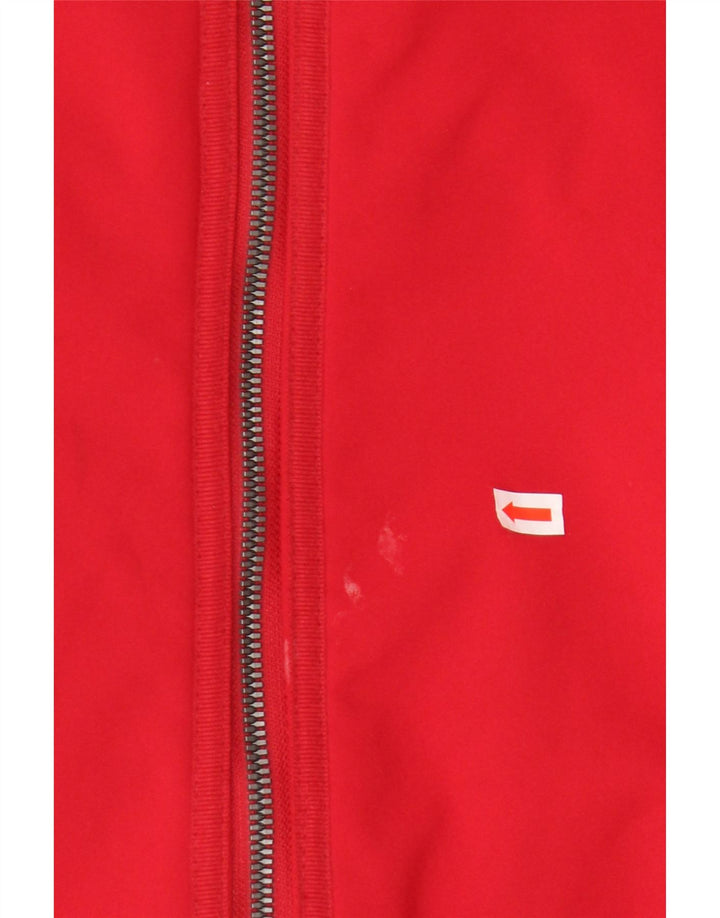 Jachetă parka cu glugă French Connection pentru femei UK 18 XL Poliester roșu