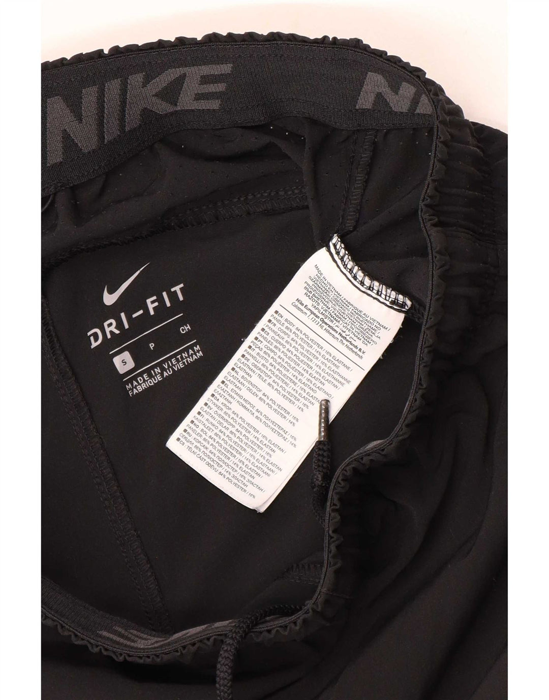 Pantaloni scurți sport Nike Dri Fit Graphic pentru bărbați, poliester negru mic