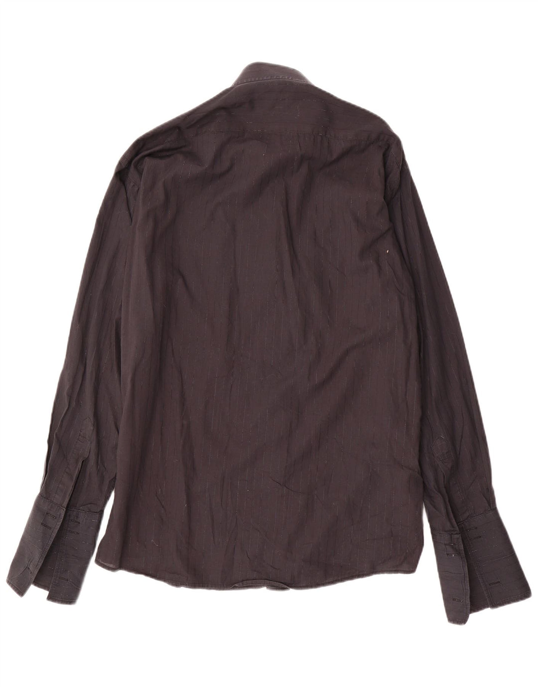 Cămașă formală pentru bărbați PIERRE CARDIN Mărimea 16 1/2 41, mare, neagră, cu dungi