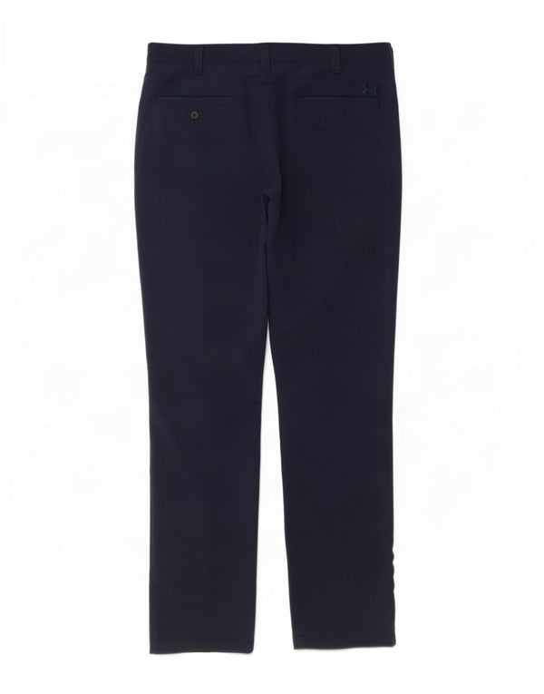 Pantaloni chino drepti pentru bărbați Under Armour L40 L34 Nailon bleumarin