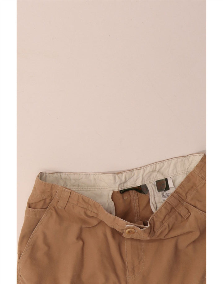 Pantaloni scurți cargo TIMBERLAND pentru bărbați W32 bumbac mediu bej