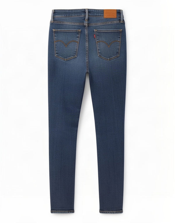 Blugi skinny Levi's pentru femei cu talie înaltă L27 L30 Lyocell albastru