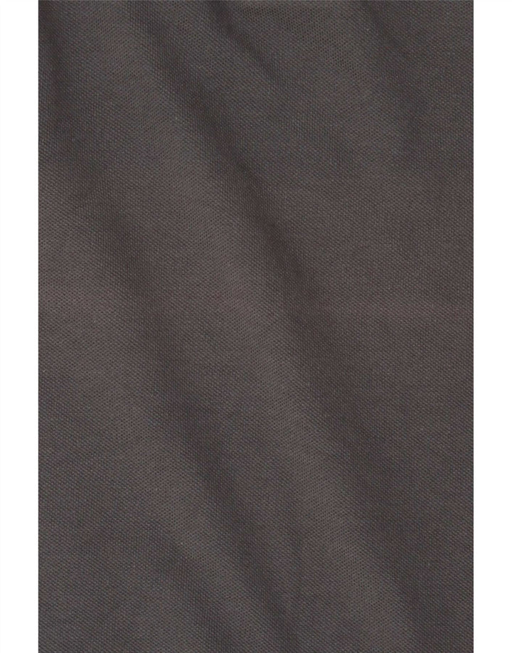 Tricou polo pentru bărbați Diadora, bumbac cu dungi gri mici