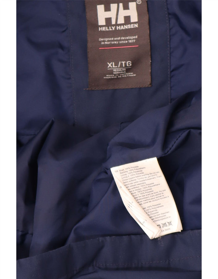 HELLY HANSEN Pelernă de ploaie cu glugă pentru femei UK 18 XL bleumarin poliester
