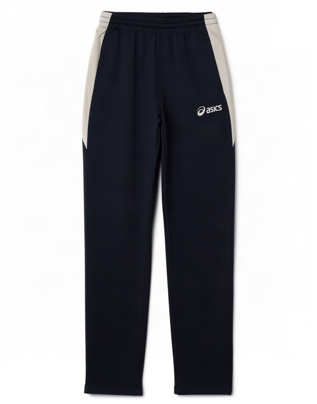 Pantaloni de trening Asics pentru bărbați, mici, albastru, poliester color bloc