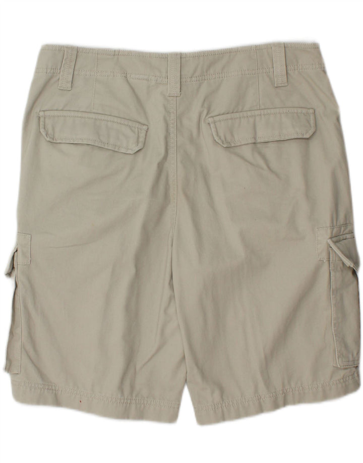 EDDIE BAUER Mens Cargo Shorts W34 Large Grey Cotton Vintage Eddie Bauer and Second-Hand Eddie Bauer from Messina Hembry 