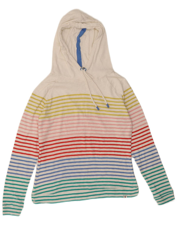 Jumper Joules pentru damă, UK 14, bumbac cu dungi multicolore medii