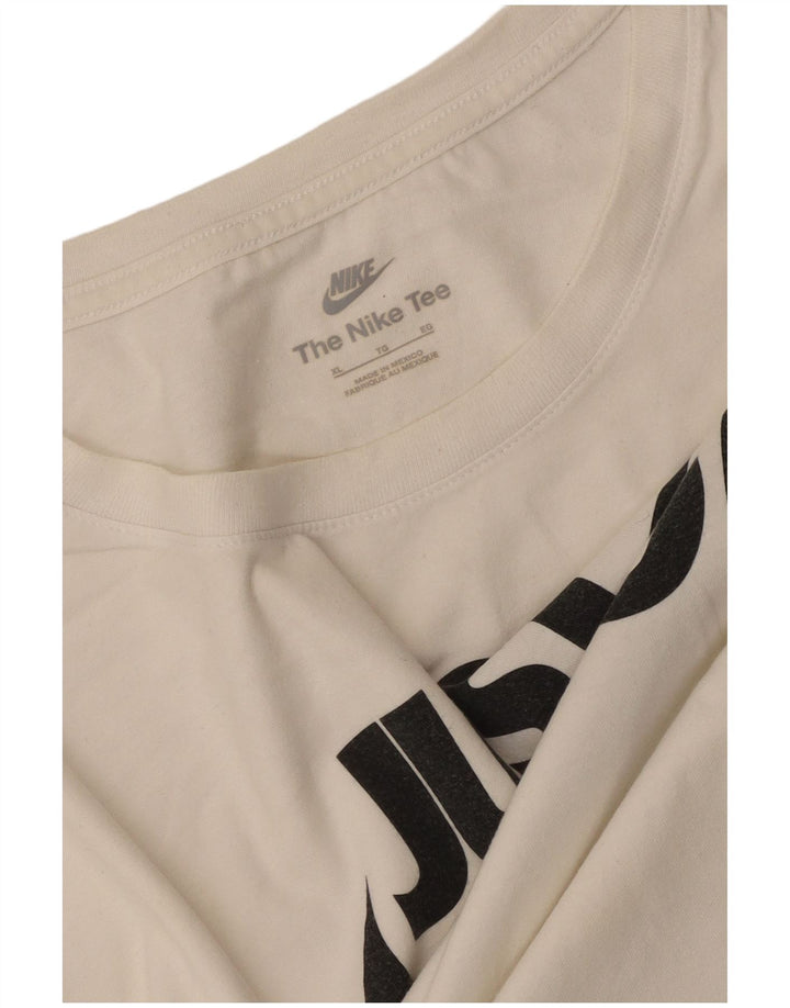 Tricou grafic pentru bărbați Nike Top XL Alb