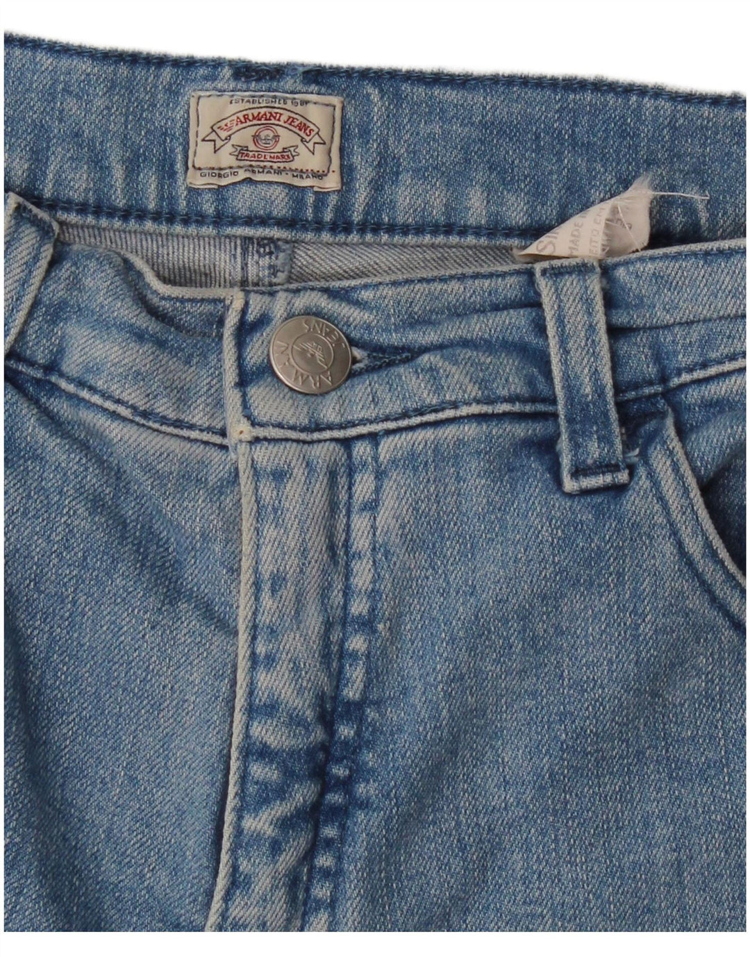 Blugi slim pentru femei Armani W24 L31 Albastru