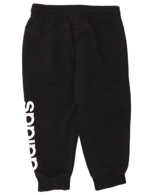 Pantaloni de trening Adidas Capri Graphic Pantaloni Joggeri UK 4/6 XS Negru