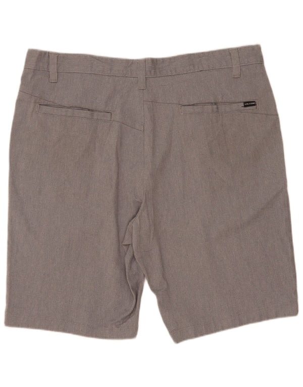 Pantaloni scurți chino pentru bărbați Volcom W38 XL bumbac gri