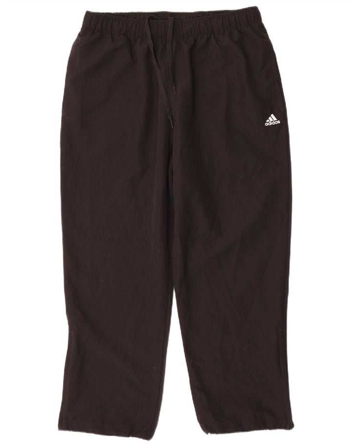 Pantaloni de trening Adidas Climalite pentru bărbați, mari, negru, poliester