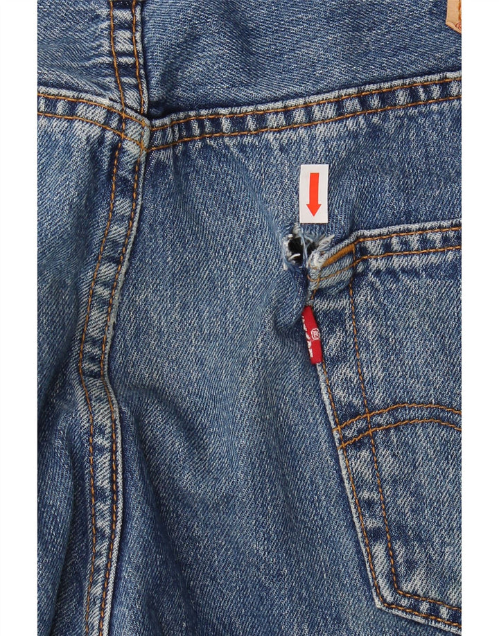 Blugi drepti pentru bărbați Levi's 501 W36 L28 Bumbac albastru