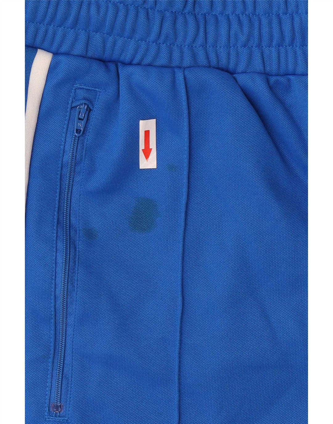 Pantaloni de trening Adidas pentru bărbați, bumbac albastru mediu