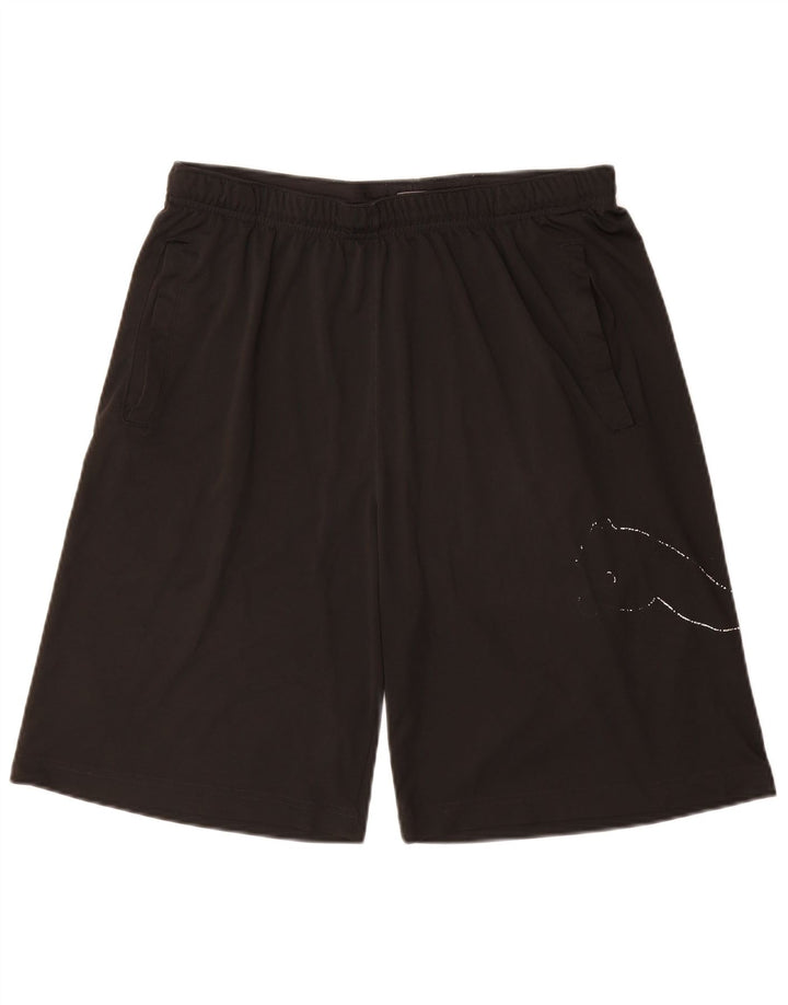 Pantaloni scurți sport grafic PUMA XL, negru