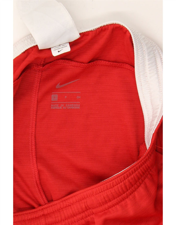 NIKE Mens Sport Shorts Small Red Polyester Vintage Nike and Second-Hand Nike from Messina Hembry 