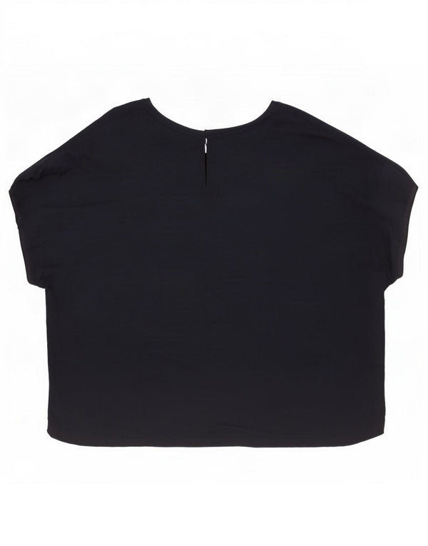 Bluză supradimensionată pentru femei Marks & Spencer UK 20 2XL Bleumarin