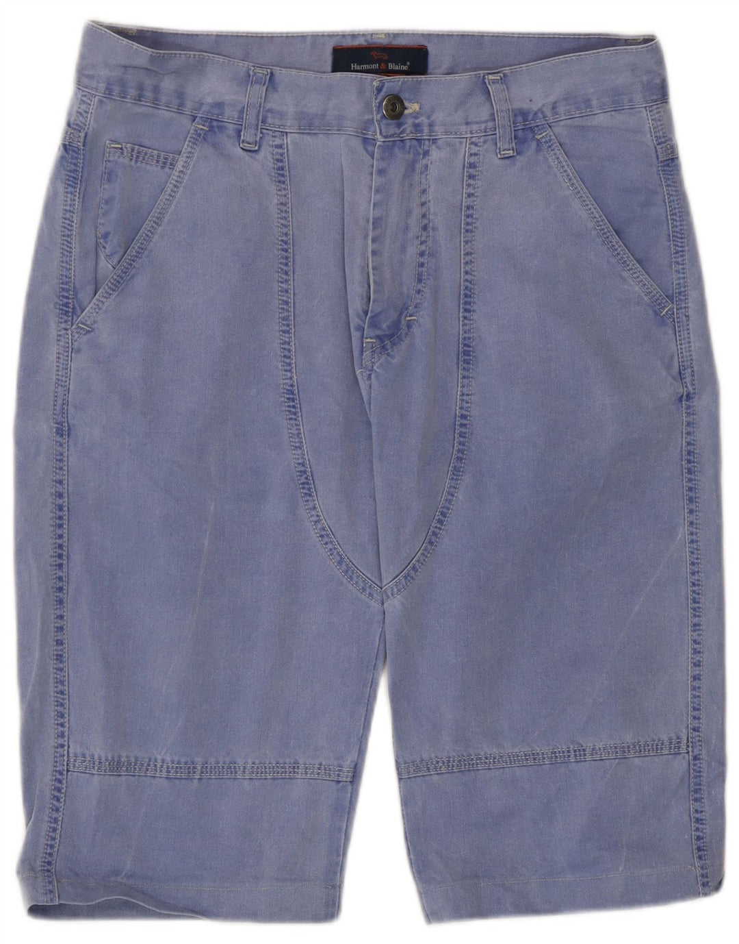 Pantaloni scurți chino pentru bărbați Harmont & Blaine IT 48 Medium W30 Blue
