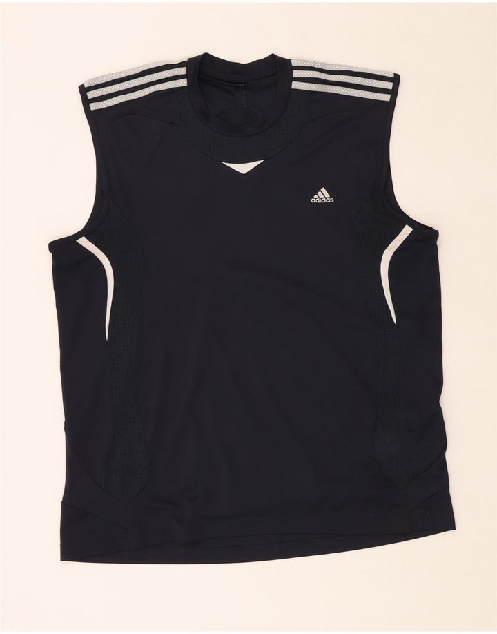 ADIDAS Climacool Vest Top XL Bleumarin Poliester