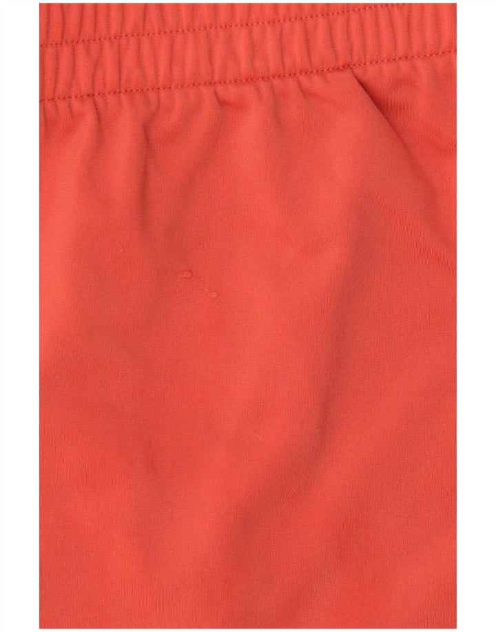 Pantaloni scurți sport Adidas pentru femei UK 18 XL Portocaliu poliester