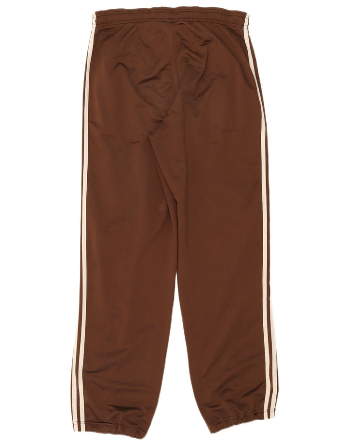 Pantaloni de trening Adidas pentru bărbați Joggeri UK 38/40 Poliester maro mediu