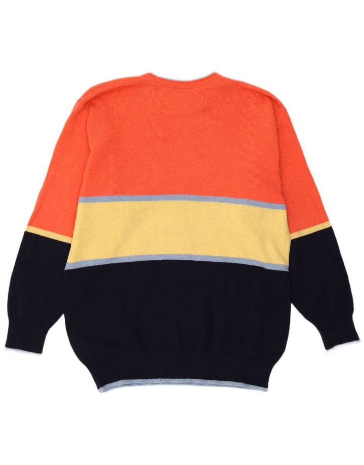 Pulover Marks & Spencer pentru bărbați de golf cu gât crew, mediu multicolor