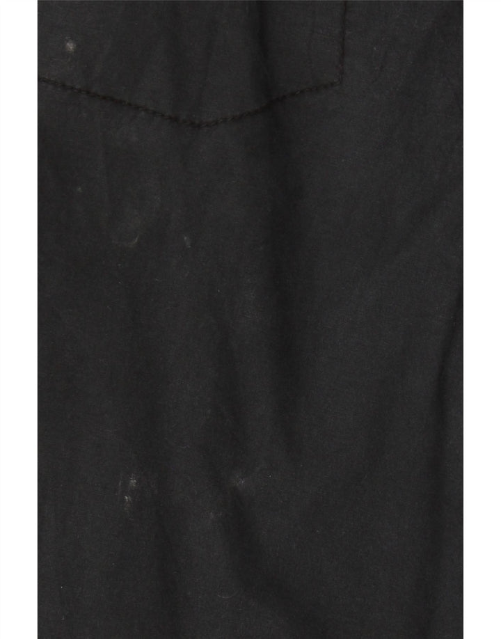 Pantaloni scurti cargo DKNY pentru femei US 8 Medium W30 Negru