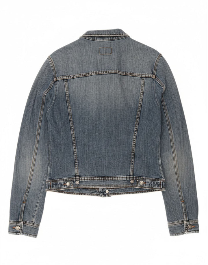 CALVIN KLEIN JEANS Womens Denim Jacket UK 16 Large Blue Cotton Vintage Calvin Klein Jeans and Second-Hand Calvin Klein Jeans from Messina Hembry 