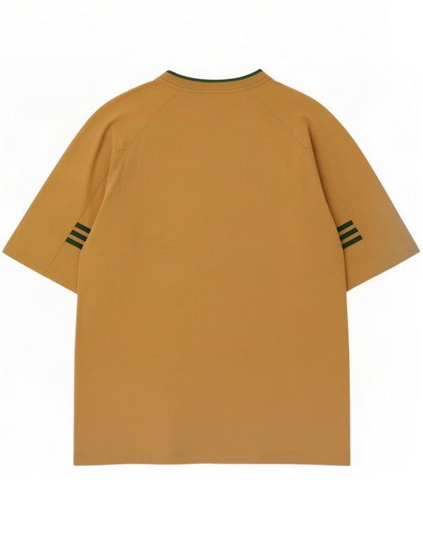 Tricou pentru bărbați Adidas Top UK 48/50 XL Bej Bumbac