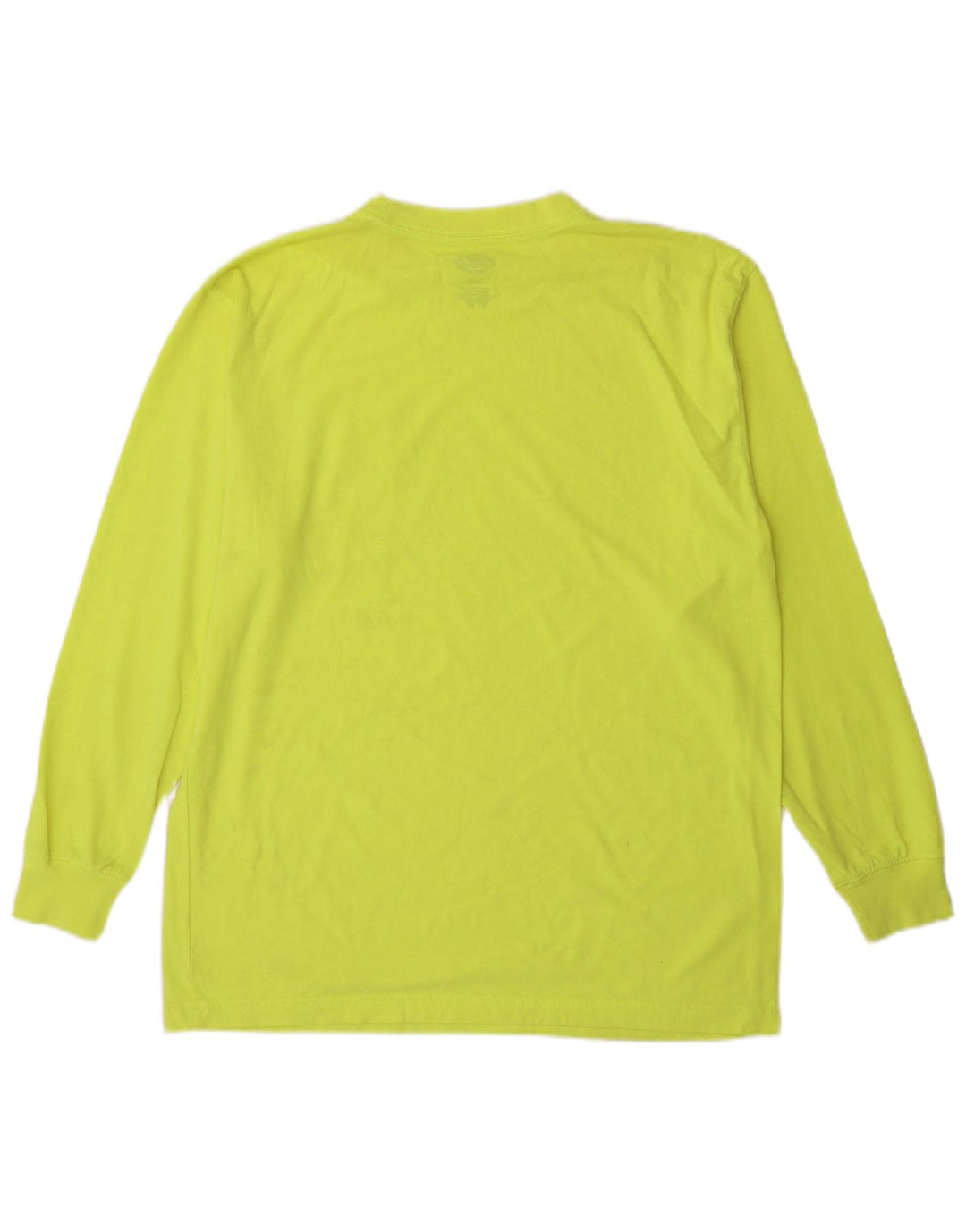 Top pentru bărbați Dickies cu mânecă lungă, verde mediu, poliester
