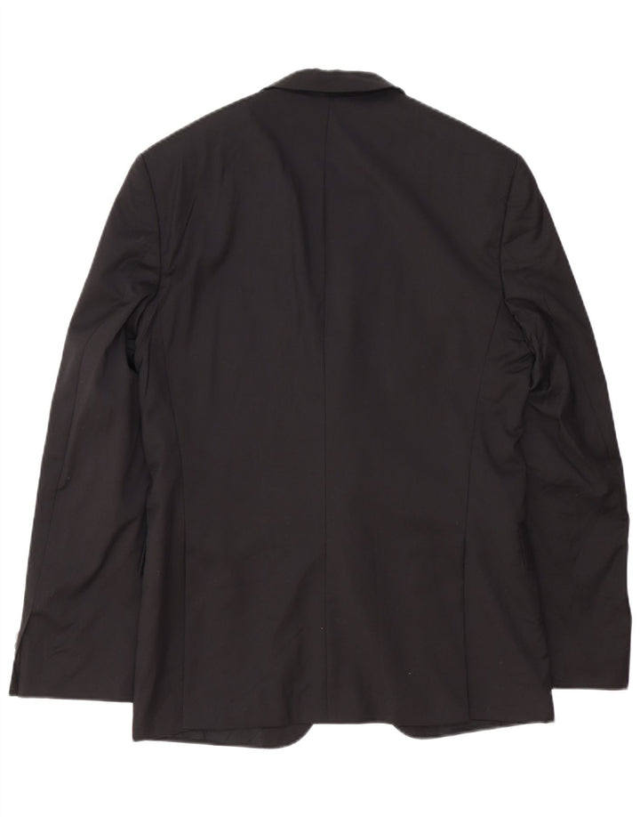 Blazer pentru bărbați HUGO BOSS cu 2 nasturi, UK 38 Medium Black