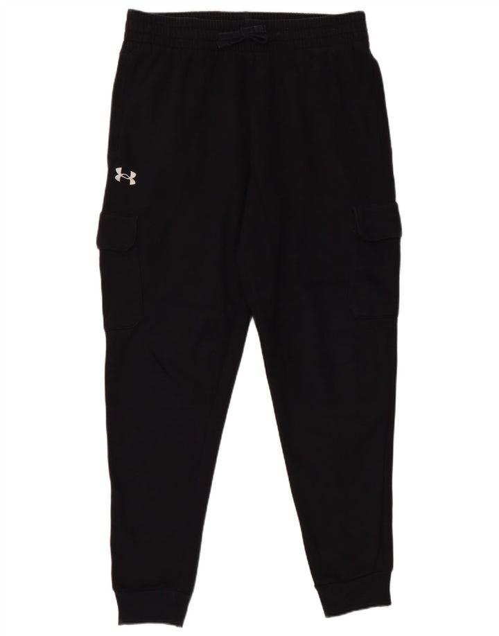 Pantaloni de trening Under Armour Cargo pentru bărbați Pantaloni de jogging, mari, negru, bumbac