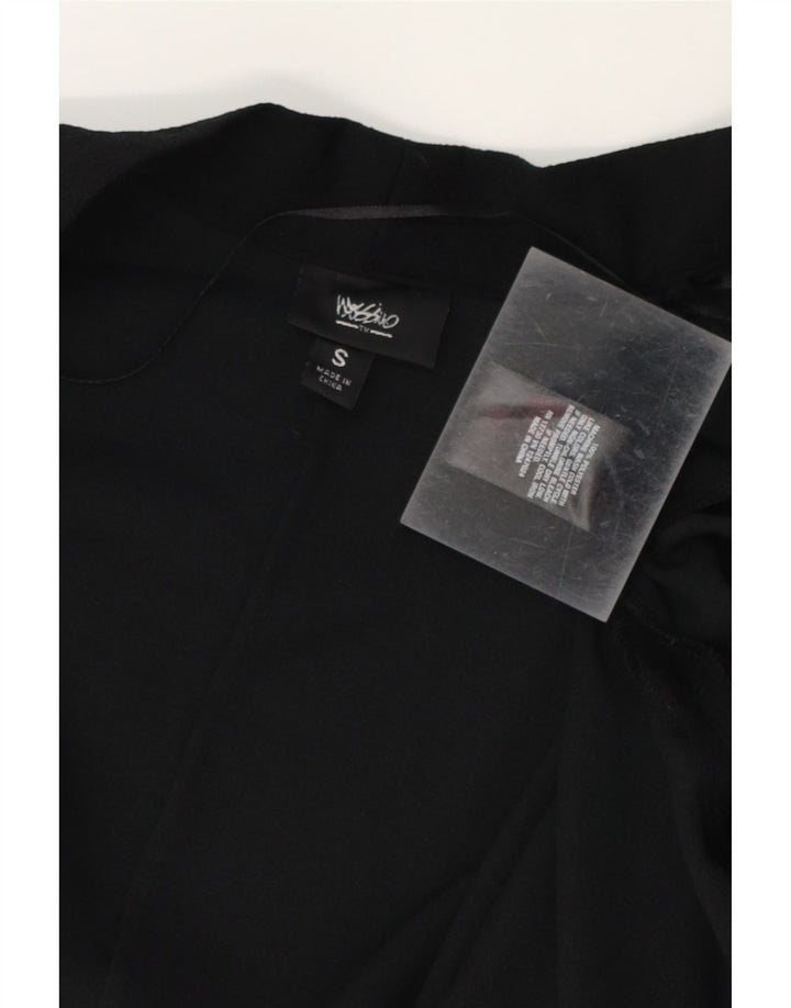 MOSSIMO Womens Longline Cardigan Top UK 10 Small Black Polyester Vintage Mossimo and Second-Hand Mossimo from Messina Hembry 